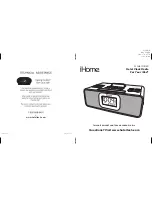 iHome HiH60 Manual preview