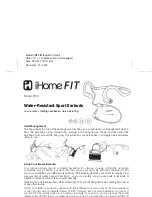 Preview for 1 page of iHome iB33 Manual