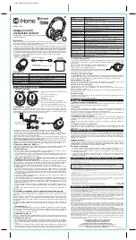 Preview for 2 page of iHome iB98 Quick Manual