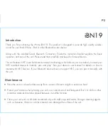 Preview for 2 page of iHome iBN19 Instruction Manual