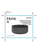 Предварительный просмотр 1 страницы iHome iBN26A Instruction Manual