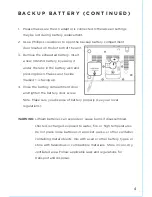 Preview for 5 page of iHome iBN350 User Manual