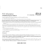 Предварительный просмотр 3 страницы iHome iBN4 Instruction Manual