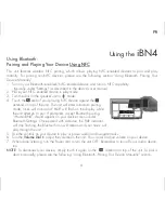 Предварительный просмотр 8 страницы iHome iBN4 Instruction Manual