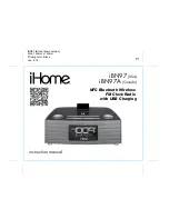 iHome iBN97A Instruction Manual preview