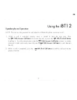 Preview for 9 page of iHome iBT12 Instruction Manual