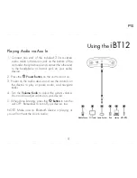 Preview for 10 page of iHome iBT12 Instruction Manual