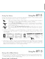 Preview for 7 page of iHome iBT15 Instruction Manual