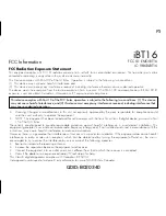 Предварительный просмотр 3 страницы iHome iBT16 Instruction Manual