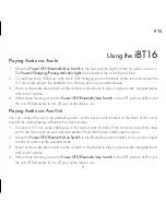 Предварительный просмотр 10 страницы iHome iBT16 Instruction Manual