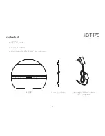 Предварительный просмотр 4 страницы iHome iBT175 Instruction Manual