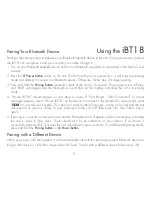 Предварительный просмотр 12 страницы iHome iBT18 Instruction Manual