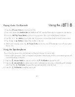 Предварительный просмотр 13 страницы iHome iBT18 Instruction Manual