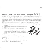 Preview for 8 page of iHome iBT21 Instruction Manual