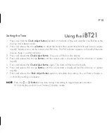 Preview for 10 page of iHome iBT21 Instruction Manual