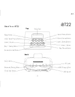 Предварительный просмотр 7 страницы iHome iBT22 Instruction Manual