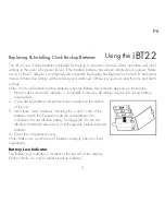 Preview for 8 page of iHome iBT22 Instruction Manual