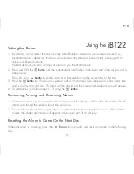 Предварительный просмотр 11 страницы iHome iBT22 Instruction Manual