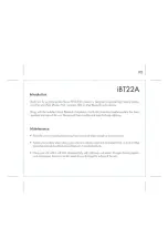 Preview for 2 page of iHome iBT22A Instruction Manual