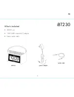 Предварительный просмотр 4 страницы iHome iBT230 Instruction Manual