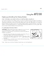 Предварительный просмотр 7 страницы iHome iBT230 Instruction Manual