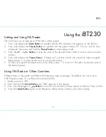 Предварительный просмотр 11 страницы iHome iBT230 Instruction Manual