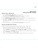 Предварительный просмотр 13 страницы iHome iBT230 Instruction Manual