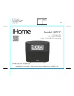 iHome iBT231 Instruction Manual preview