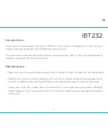 Preview for 2 page of iHome iBT232 Instruction Manual