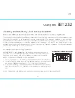 Preview for 7 page of iHome iBT232 Instruction Manual