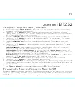 Preview for 9 page of iHome iBT232 Instruction Manual