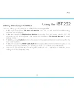 Preview for 11 page of iHome iBT232 Instruction Manual