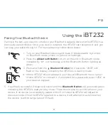 Preview for 12 page of iHome iBT232 Instruction Manual