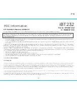 Preview for 18 page of iHome iBT232 Instruction Manual