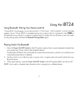 Предварительный просмотр 8 страницы iHome iBT24 Instruction Manual