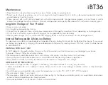 Preview for 3 page of iHome iBT36 Instruction Manual