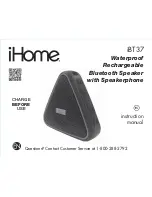 Предварительный просмотр 1 страницы iHome iBT37 Instruction Manual