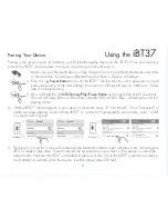 Предварительный просмотр 10 страницы iHome iBT37 Instruction Manual