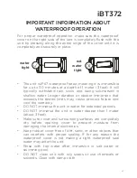 Предварительный просмотр 4 страницы iHome iBT372 Instruction Manual