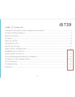 Preview for 4 page of iHome iBT39 Instruction Manual