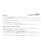 Preview for 11 page of iHome iBT4 Instruction Manual