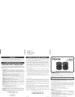 iHome iBT63 User Instructions preview