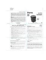 iHome iBT67 Instruction Manual предпросмотр