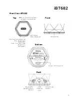 Предварительный просмотр 4 страницы iHome iBT682 Instruction Manual