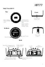 Предварительный просмотр 4 страницы iHome iBT77 Instruction Manual