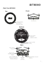 Предварительный просмотр 4 страницы iHome iBT8080 Instruction Manual