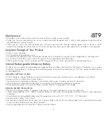 Preview for 3 page of iHome iBT9 Instruction Manual