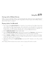 Preview for 11 page of iHome iBT9 Instruction Manual