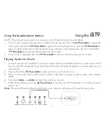 Preview for 12 page of iHome iBT9 Instruction Manual