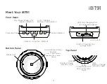 Предварительный просмотр 5 страницы iHome iBT91 Instruction Manual